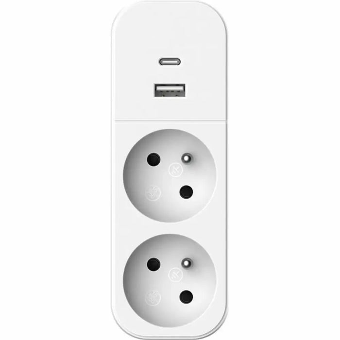 Табло с 2 гнезда с бутон за включване QUARX 3680 W