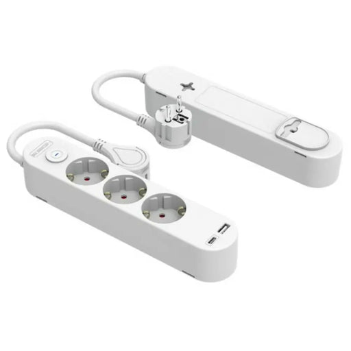 Табло с 3 гнезда с бутон за включване Silver Electronics