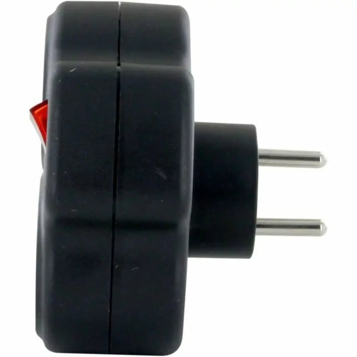 Табло с 3 гнезда с бутон за включване Chacon Dominó 3x16A