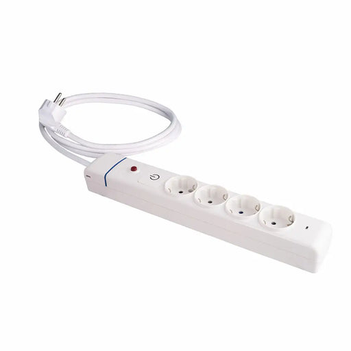 Табло с 4 гнезда с бутон за включване Solera 41ilso 250 V