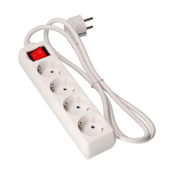 Табло с 4 гнезда с бутон за включване EDM 41010 Schuko (1,5