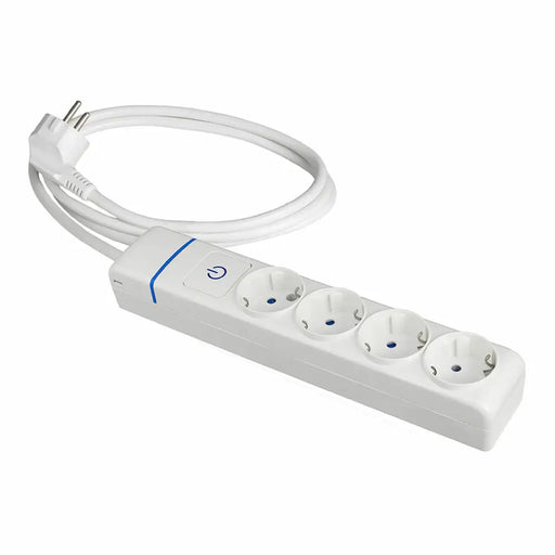 Табло с 4 гнезда с бутон за включване Solera 8014pil 250 V