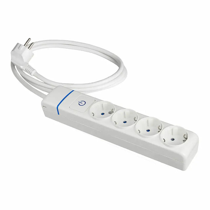 Табло с 4 гнезда с бутон за включване Solera 8014pil 250 V