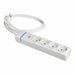 Табло с 4 гнезда с бутон за включване Solera 8014pil 250 V
