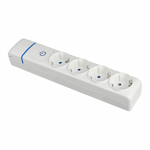 Табло с 4 гнезда с бутон за включване Solera 8004pil 250 V