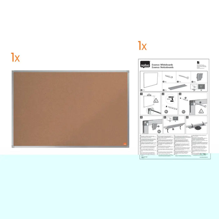 Табло за обяви Nobo Essence Естествен 240 x 120 cm