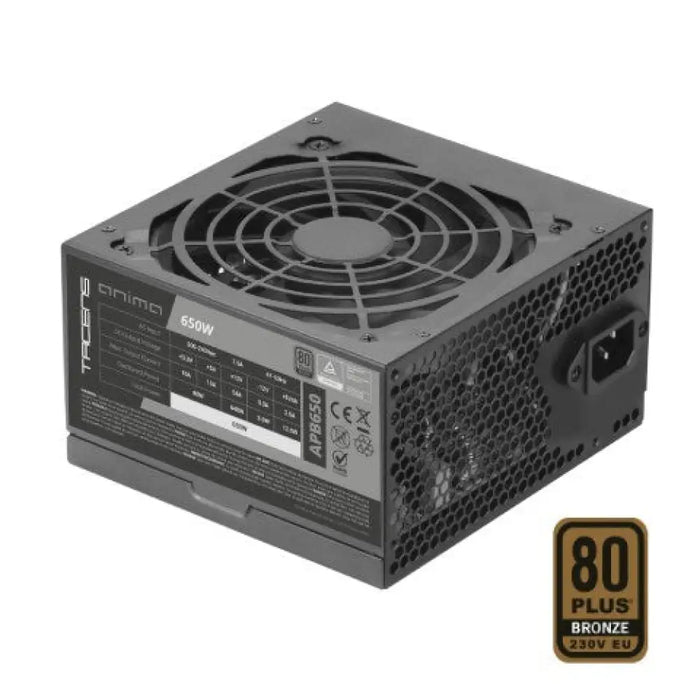 Tacens Anima APB650 захранване 650 W 24-pin ATX ATX Черен