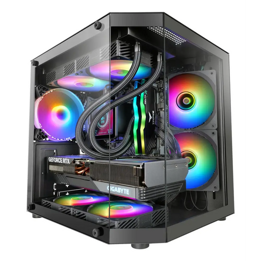 TACENS MARS MC-3TLITE 1X120 FRGB FAN mATX- obudowa
