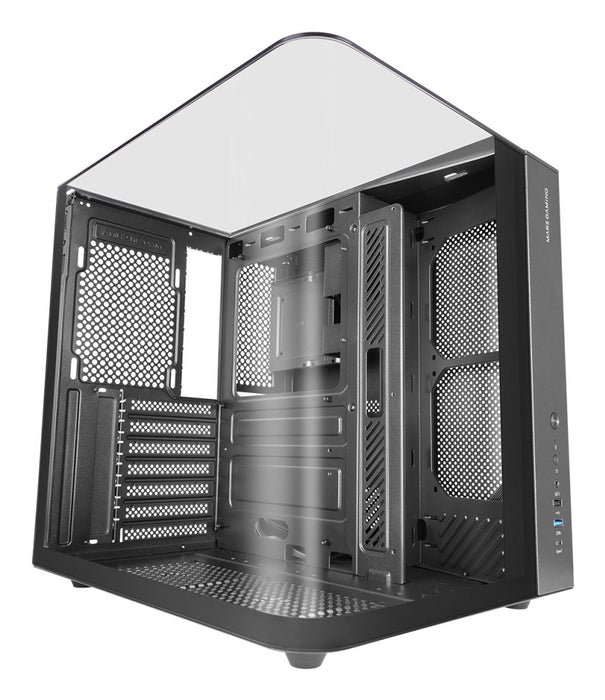 Mars Gaming MC-INFINIOLITE Midi Tower Черен