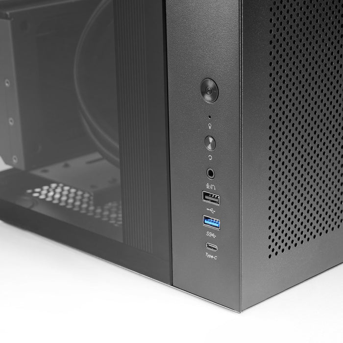 Mars Gaming MC-INFINIOLITE Midi Tower Черен