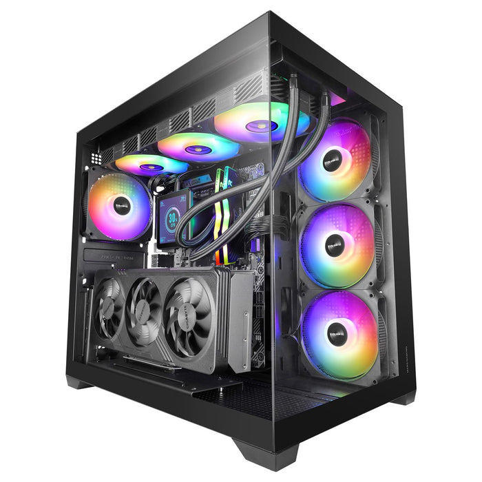 Mars Gaming MCV5 кутия за компютър, Midi Tower, черна