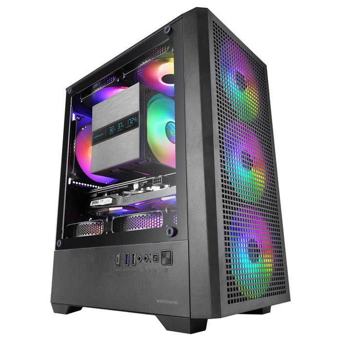 TACENS MARS MC-VECTOR 4xARGB USB-C mATX- обудова/калъфи