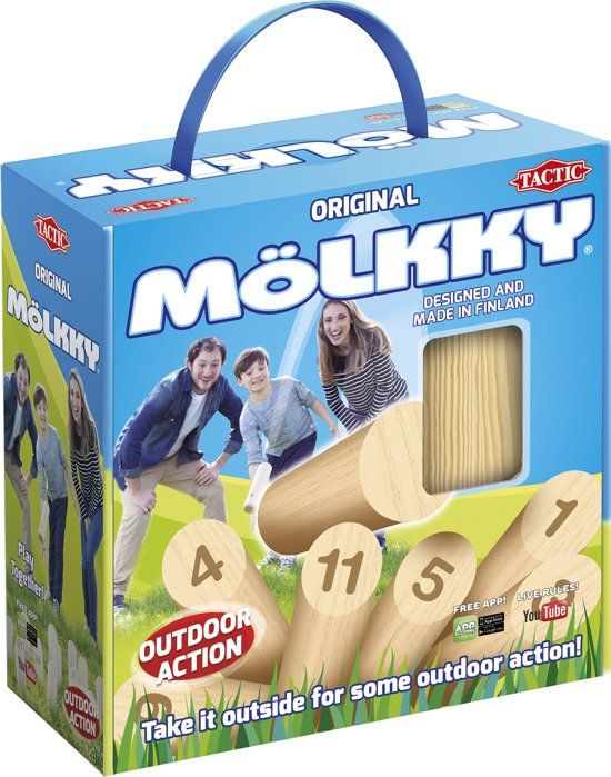 Игра Tactic - Molkky, скандинавски кегли, за игра на открито - Парти