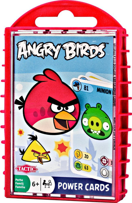 Настолна игра с карти Tactic: Angry Birds - Детска