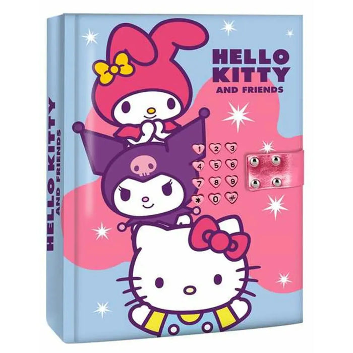 Таен дневник с катинар Hello Kitty