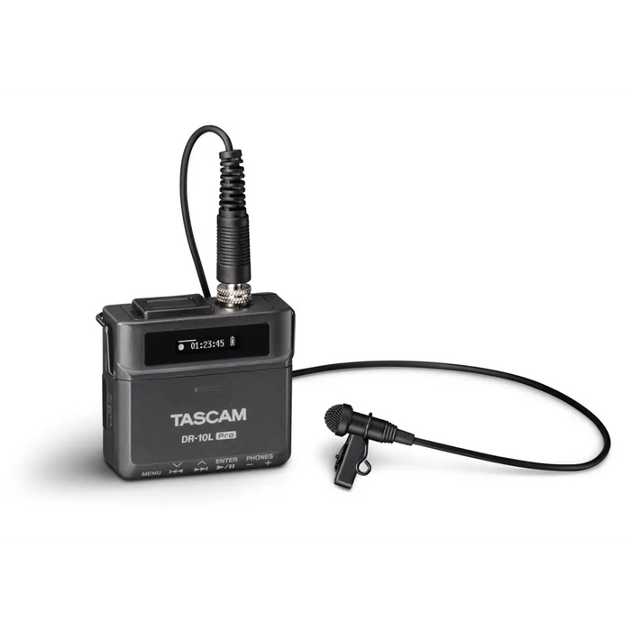 Tascam DR-10L Pro - цифров рекордер с петличен микрофон