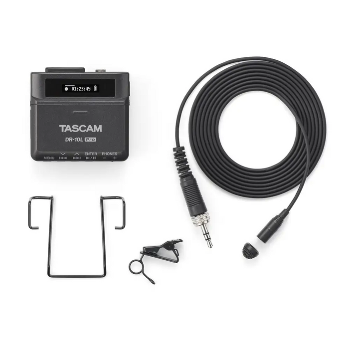 Tascam DR-10L Pro - цифров рекордер с петличен микрофон