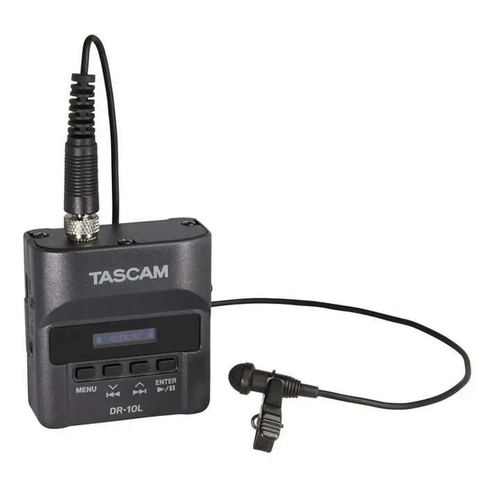 Tascam DR-10L - цифров рекордер с петличен микрофон