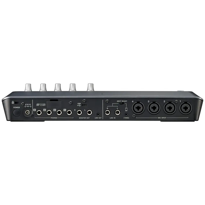 Tascam Mixcast 4 - миксер за запис на подкаст