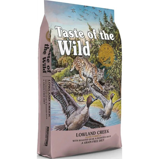 TASTE OF THE WILD Lowland Creek - суха храна за котки - 6,6