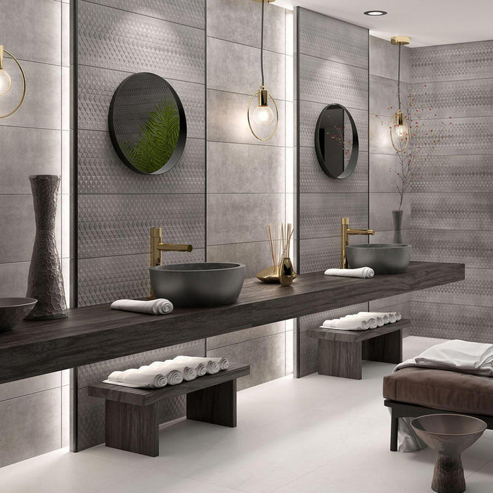 ФАЯНС ДЕКОР TAU CERAMICA CHANNEL GRAY 30X90 CM