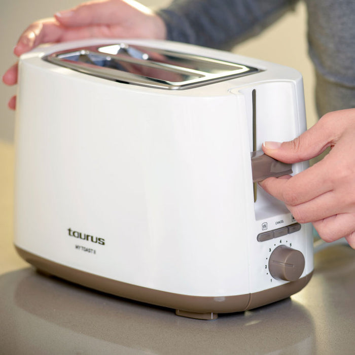 ТОСТЕР TAURUS MY TOAST II 750 W, БЯЛ