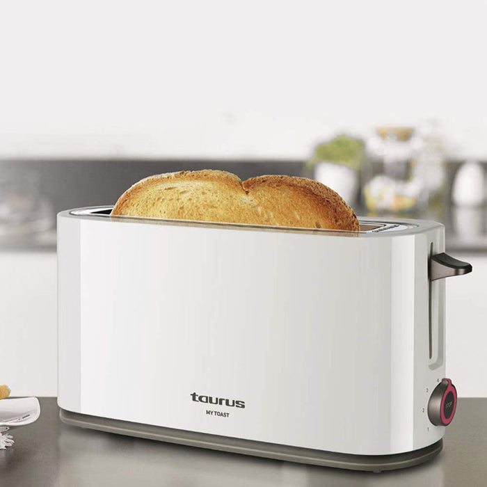 Тостер TAURUS MYTOAST PERFECT BUN 1000 W, БЯЛ