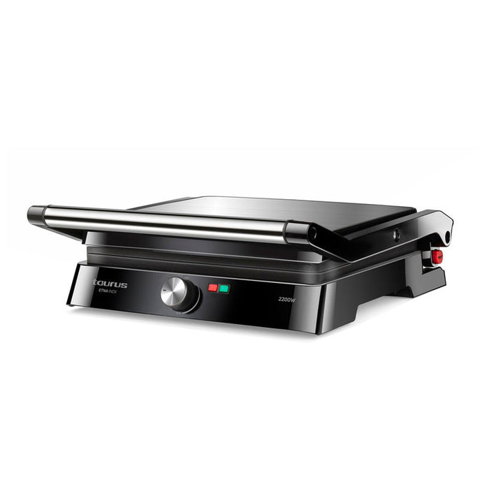 ГРИЛ TAURUS ETNA INOX II ЧЕРЕН, КАПАК, 2200 W