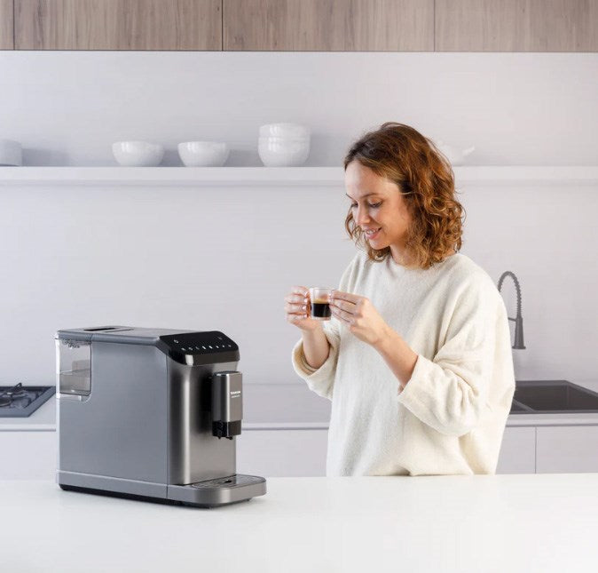Еспресо машина Taurus Accento Latte; Бяло кафе 20 бара