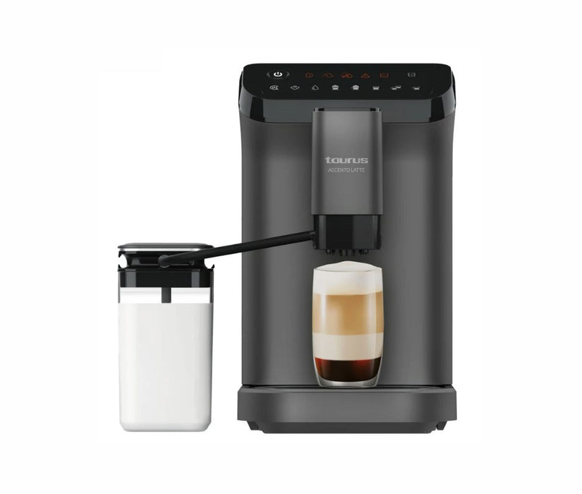 Еспресо машина Taurus Accento Latte; Бяло кафе 20 бара