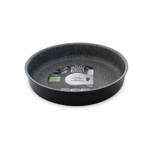 ТАВА ЗА ПЕЧЕНЕ КРЪГЛА 32 X 7 CM BRIO BLACK STONE