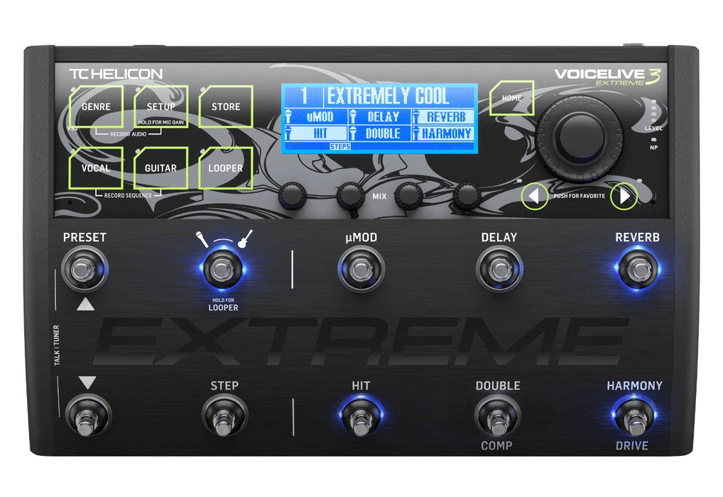 TC-Helicon Voice Live 3 extreme - мултиефект за китара и вокал