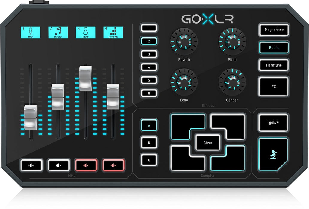 TC Helicon GO XLR - миксер и семплер за стрийминг