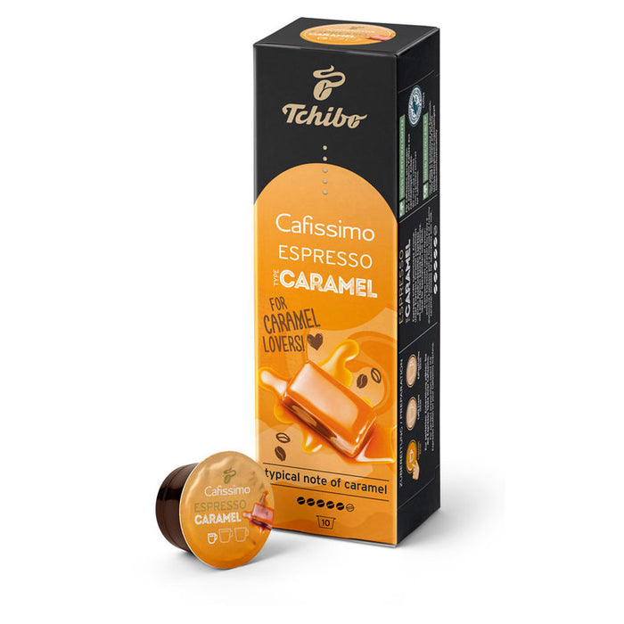 КАФЕ TCHIBO CAFISSIMO ESPR. CARAMEL 10БР