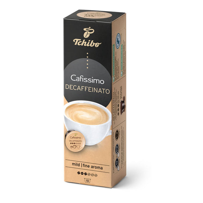 КАФЕ TCHIBO CAFISSIMO CREMA DECAFF. 10БР