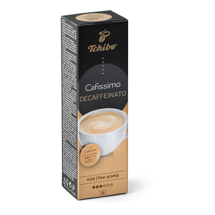КАФЕ TCHIBO CAFISSIMO CREMA DECAFF. 10БР