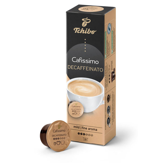 КАФЕ TCHIBO CAFISSIMO CREMA DECAFF. 10БР