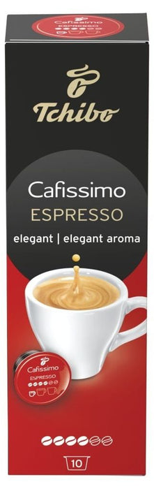 Кафе капсули Tchibo - Cafissimo Espresso Elegant Aroma, 10 броя