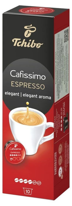 Кафе капсули Tchibo - Cafissimo Espresso Elegant Aroma, 10 броя