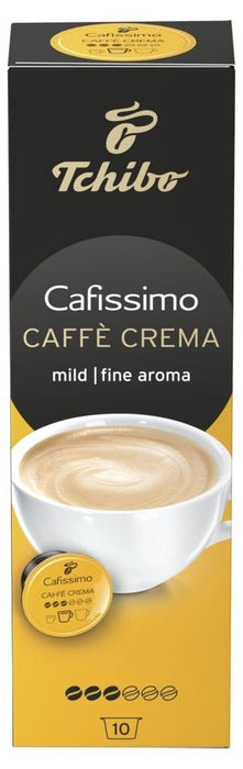 Кафе капсули Tchibo - Cafissimo Caffe Crema Fine Aroma, 10 капсули