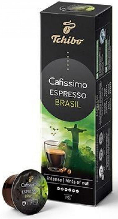 Кафе капсули Tchibo - Cafissimo Barista Espresso Brasil, 10 капсули