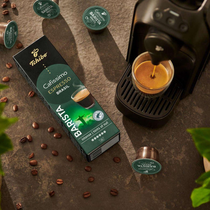 Кафе капсули Tchibo - Cafissimo Barista Espresso Brasil, 10 капсули