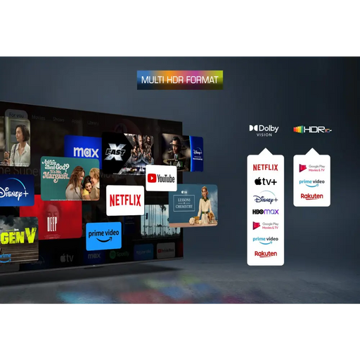 TCL C65 Serie C6 Smart TV QLED 4K 85’’ 85C655 аудио Onkyo