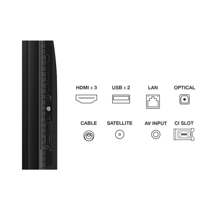 TCL C65 Serie C6 Smart TV QLED 4K 85’’ 85C655 аудио Onkyo