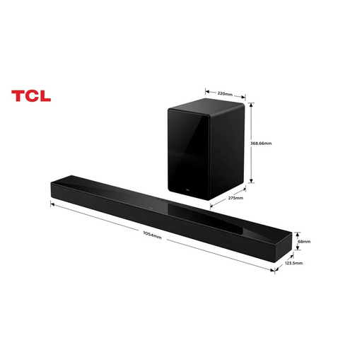 TCL Q Q75H Class 5.1.2 Channel Sound Bar с Dolby Atmos