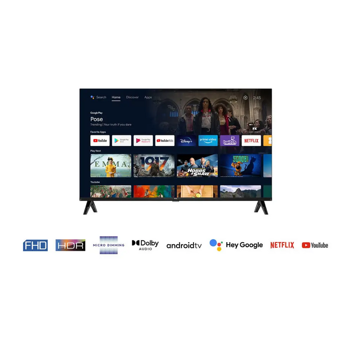 TCL S54 32S5400AF Телевизор 81,3 cm (32’’) Full HD Smart TV