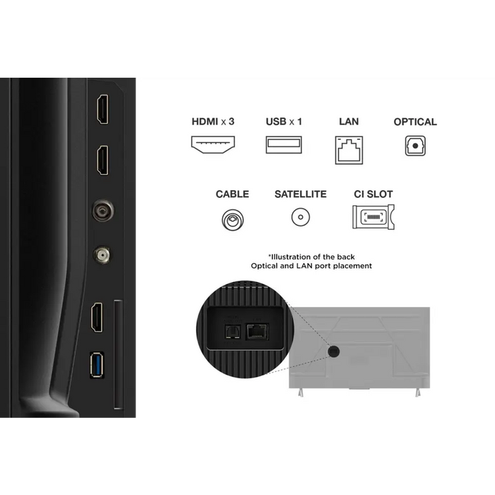TCL V6C 43V6C Телевизор 109,2 cm (43’’) 4K Ultra HD Smart
