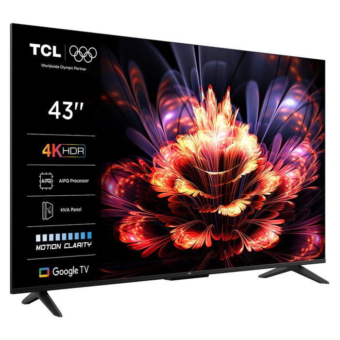 Телевизор TCL 43P61K 4K Ultra HD LED SMART TV, GOOGLE TV, 43.0 ", 108.0 см