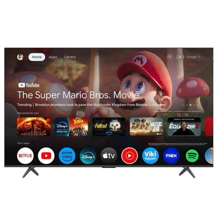 Телевизор TCL 75QLED810K 4K Ultra HD QLED SMART TV, GOOGLE TV, 75.0 ", 189.0 см