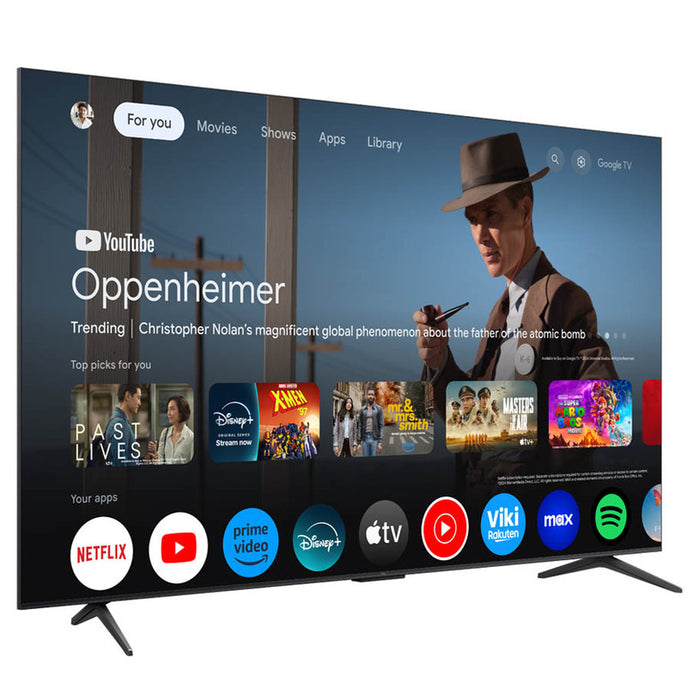 Телевизор TCL 85MQLED75K 4K Ultra HD MINI LED SMART TV, GOOGLE TV, 85.0 ", 215.0 см